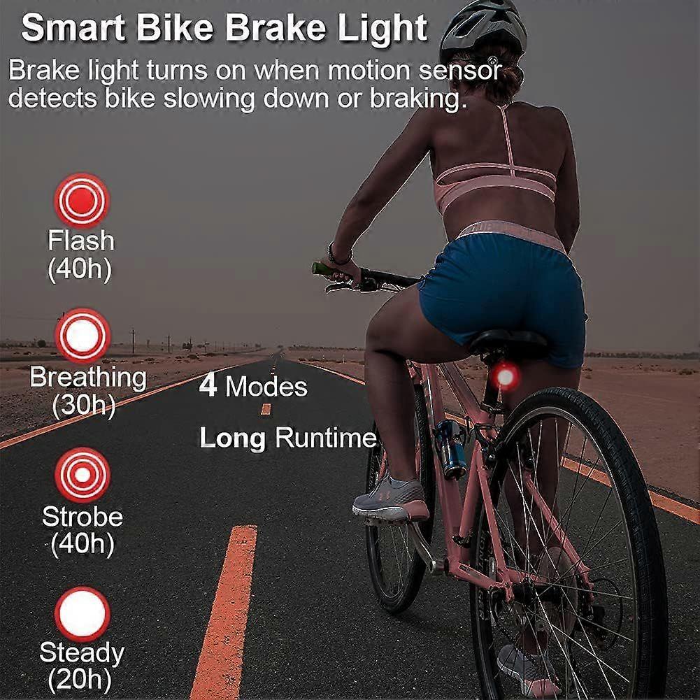 Bike Siren Tail Light USB Rechargeable