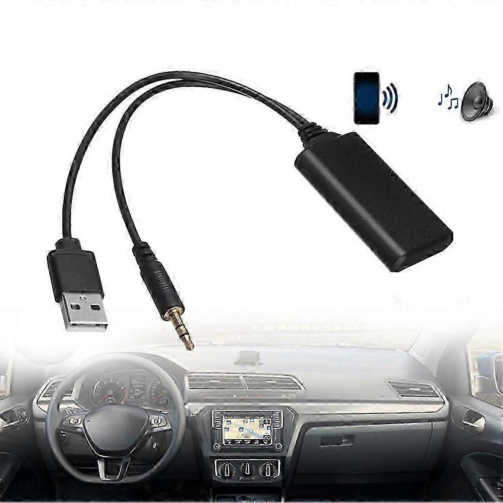 Bluetooth-compatible Music Audio Receiver Adapter Auto Accessories Universal Wireless Bluetooth-compatible Audio Receiver