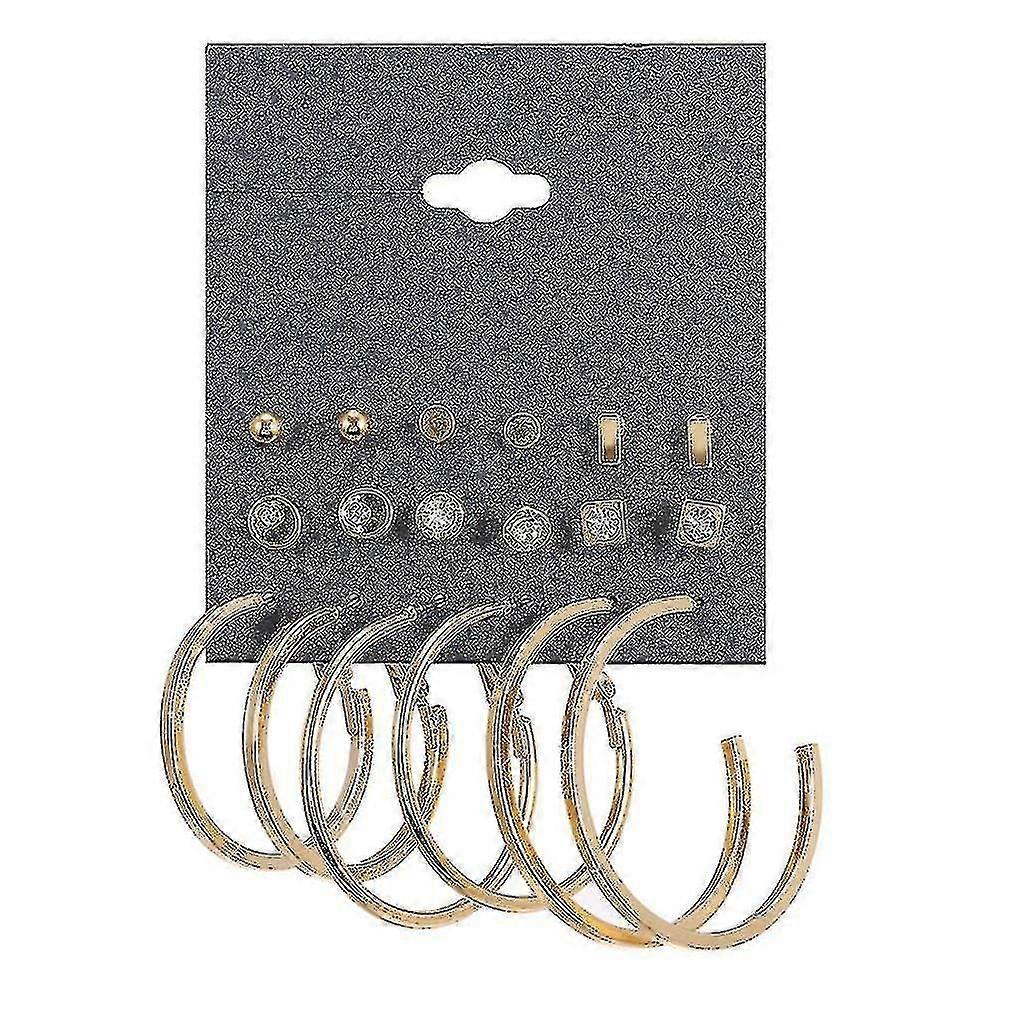 イヤリング幾何合金ジルコンイヤースタッド毎日使用