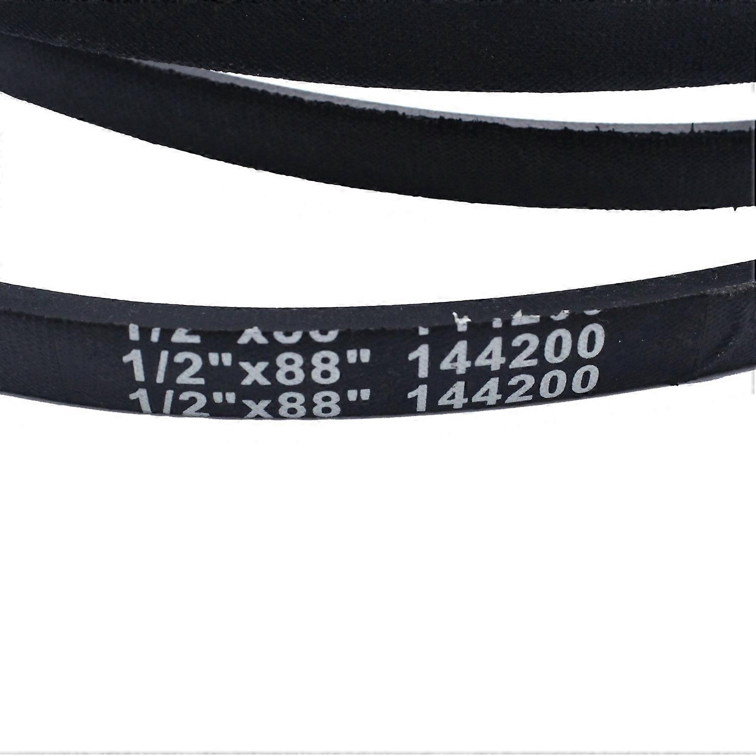 Courroie De Tondeuse à Gazon 1/2inx88in 4L880 144200 Remplacement Pour 38in 44in Riders Tracteurs De Pelouse 86047725