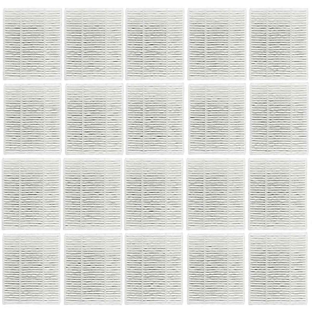 20-pack HEPA-filter för iRobot Roomba Combo Essential och Mopp-robotdammsugare Y0140, Y0110, Y0112, Q01