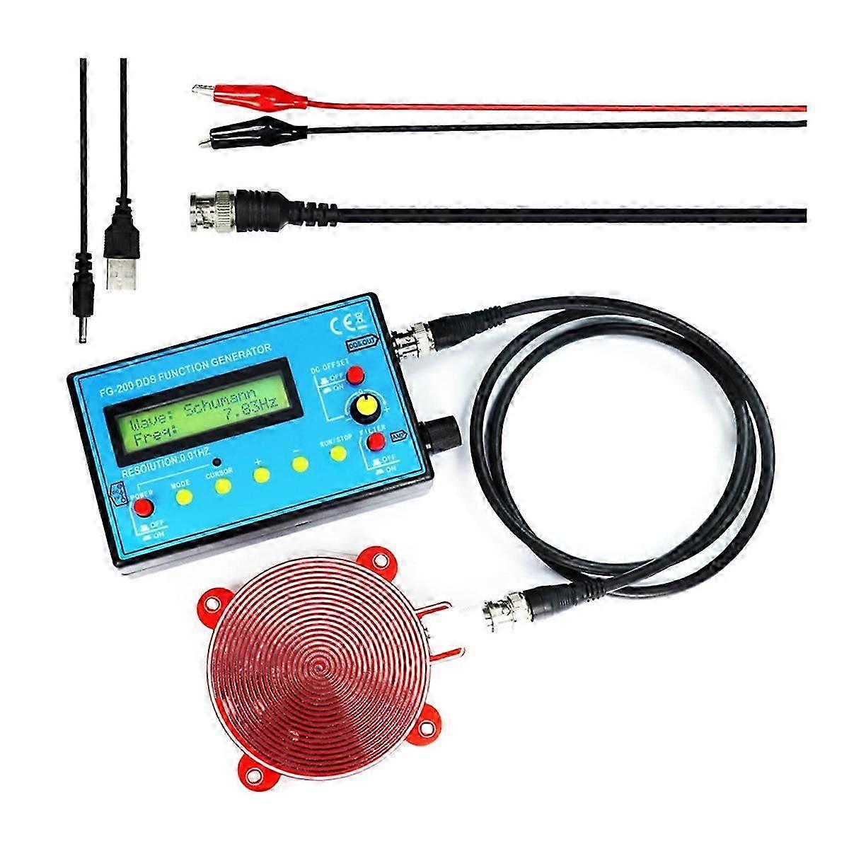 FG200DDS DDS Function Signal Generator Frequency Counter 0.01HZ500KH 7.83 Function Signal Generator