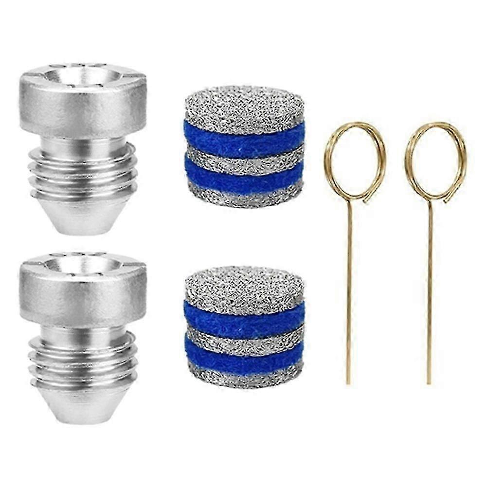 1.1mm Foam Cannon Orifice Nozzle and Foam Maker,Replacement Thread Nozzle Tips and Mesh Filter for