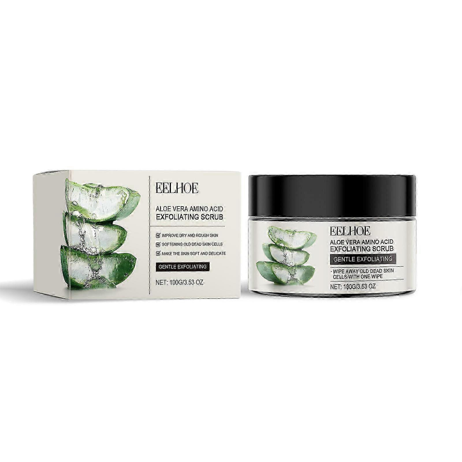 Brightening Aloe Amino Acid Exfoliating Scrub for Smooth