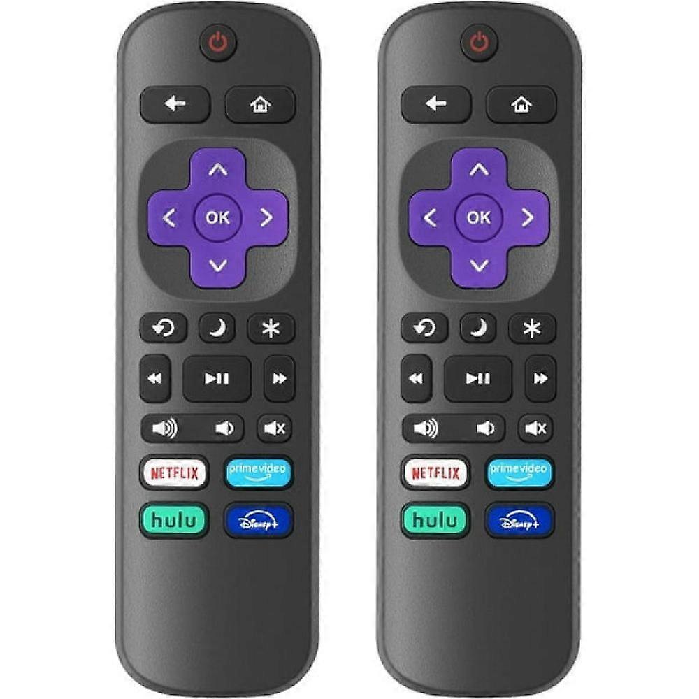2 Pack Roku TV Replacement Remote Control, Infrared Remote Control for TV Only