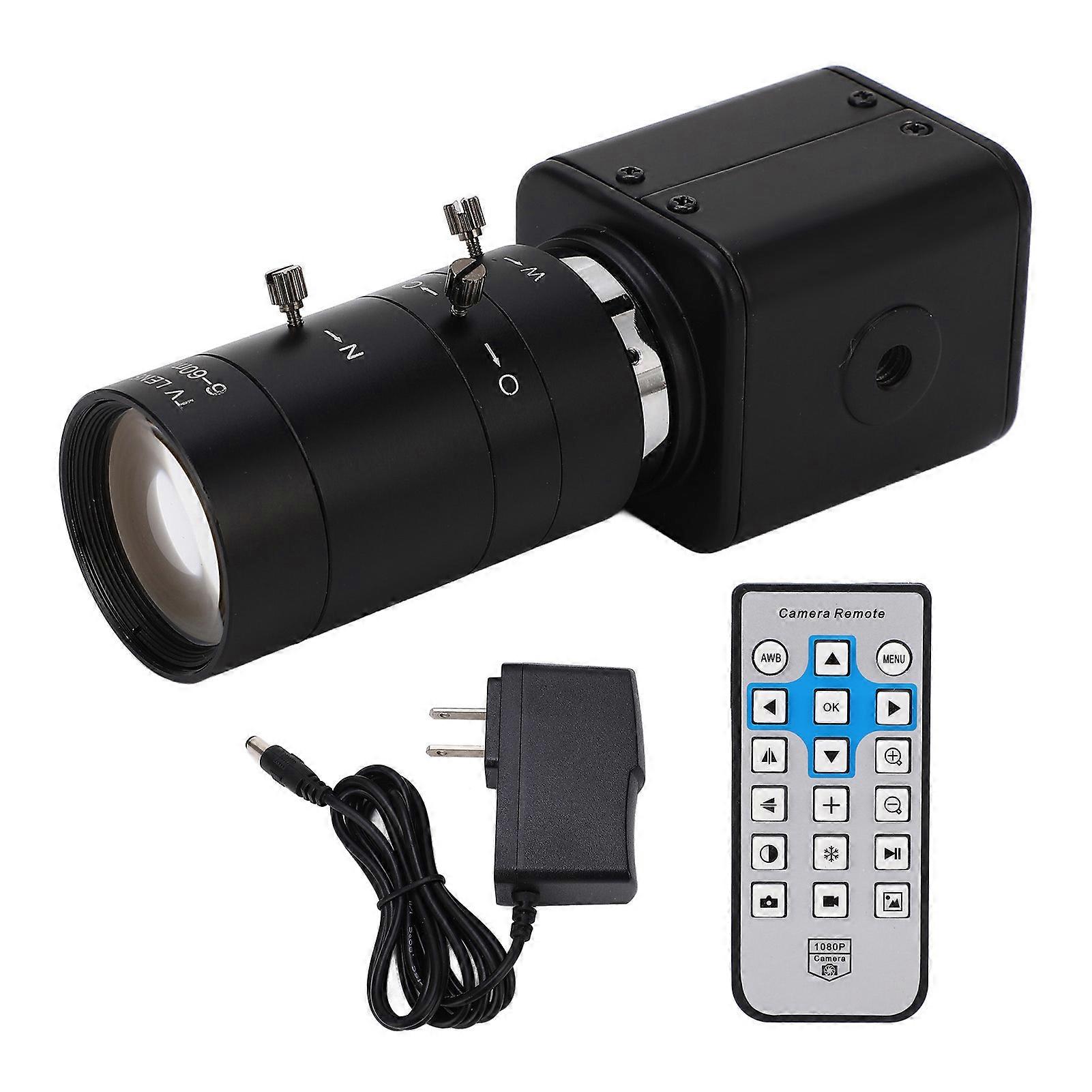 1080P 2MP HD Video Output Camera with CCTV Lens for Video Conference Live Streaming Business Meeting