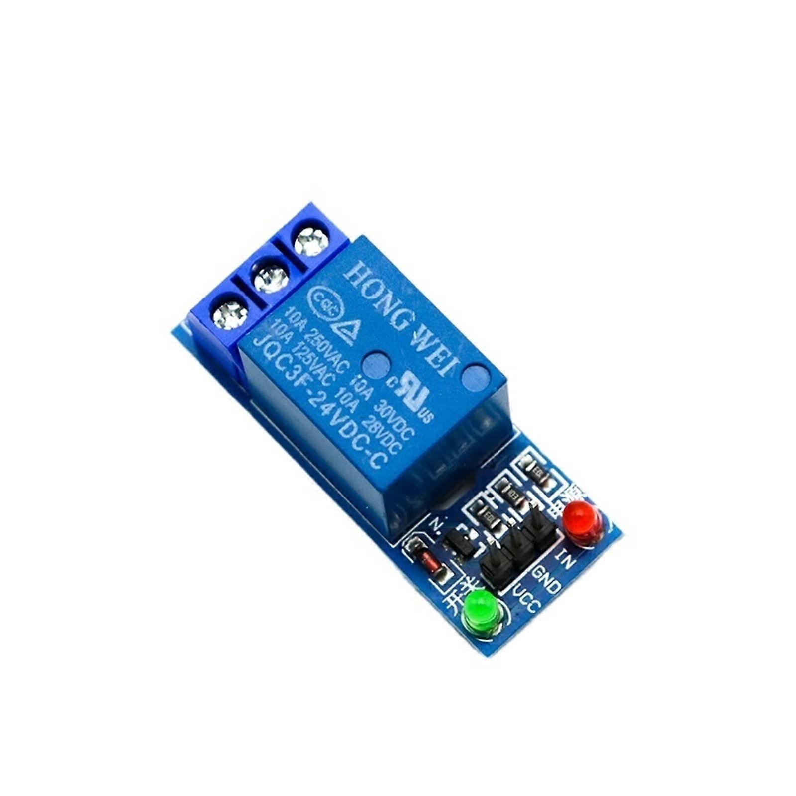 5V 12V 24V Relay Module with Optocoupler Relay Output 1 2 4 6 8 16Way Relay Module for Automation Equipment Control (Color : 5V, Size : 1 Way)