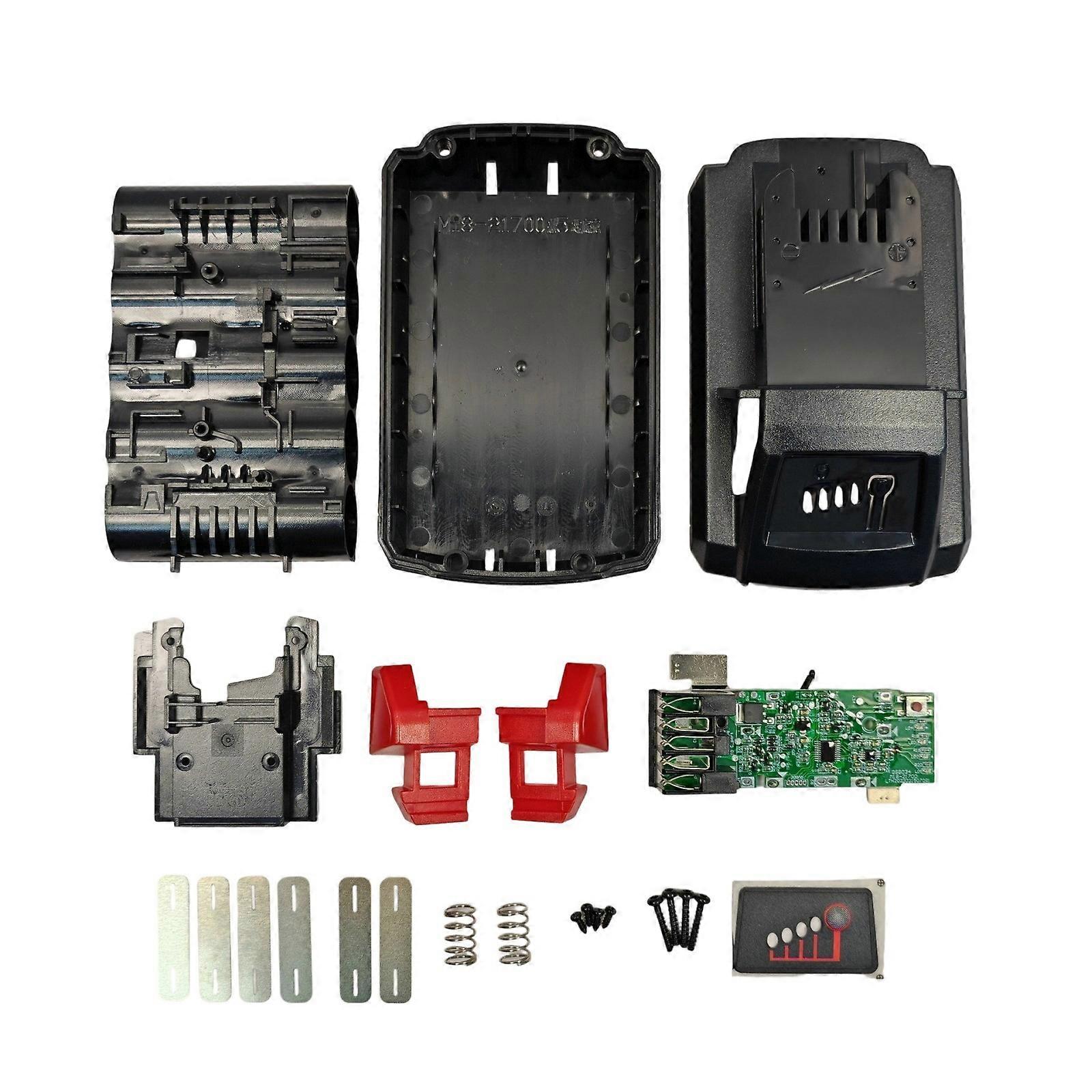 High Strength Battery Enclosure Case For 18V Tools 4.0AH Durability Structure For Simplified Replacement