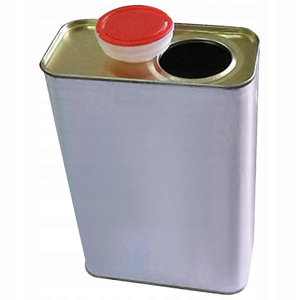 Empty Paint Can Metal Paint Bucket Rectangle
