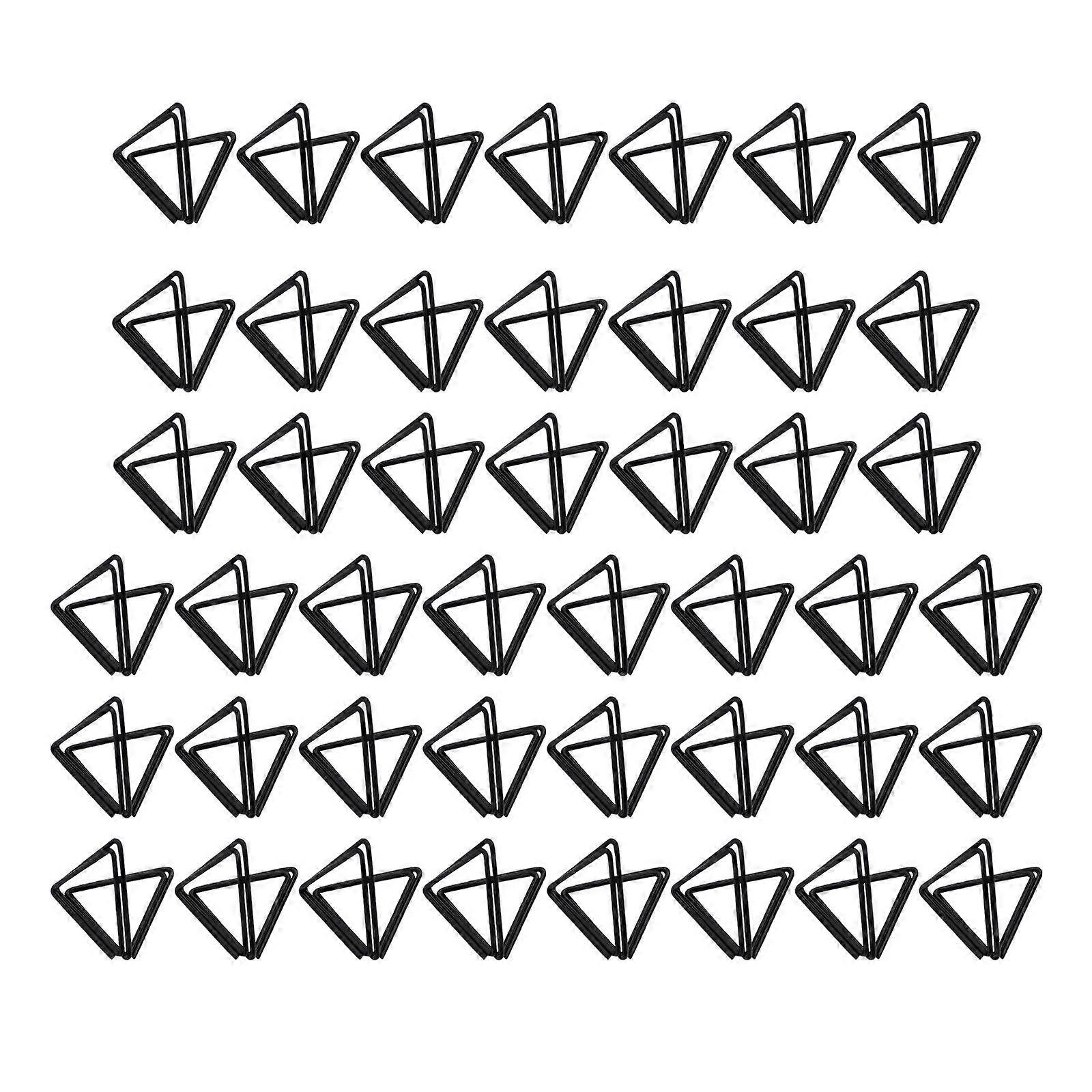 45Pcs Table Card Holders, Triangle Shape Wedding Table Number Holders, Photo