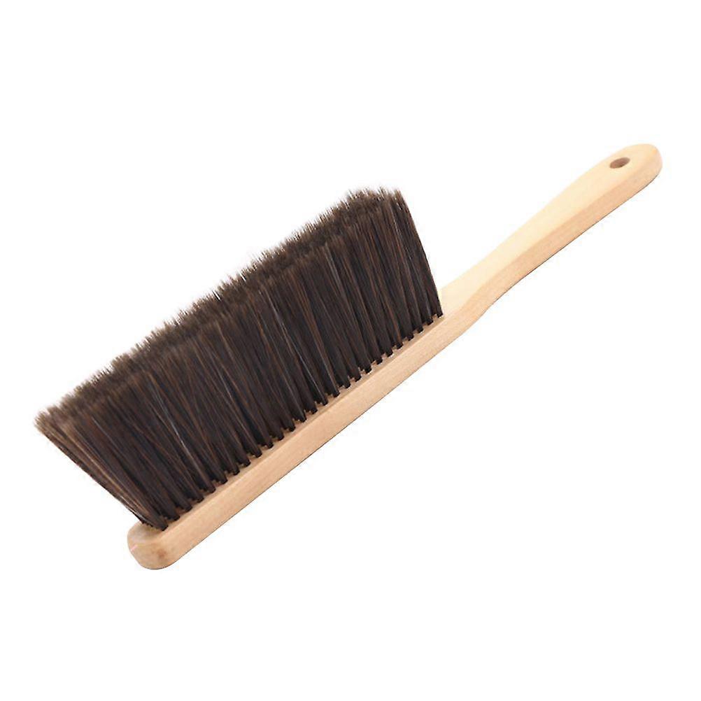 Cleaning Brush Bed Sofa Dusting Brush Bed Sweeping Brush with Wooden Handle
