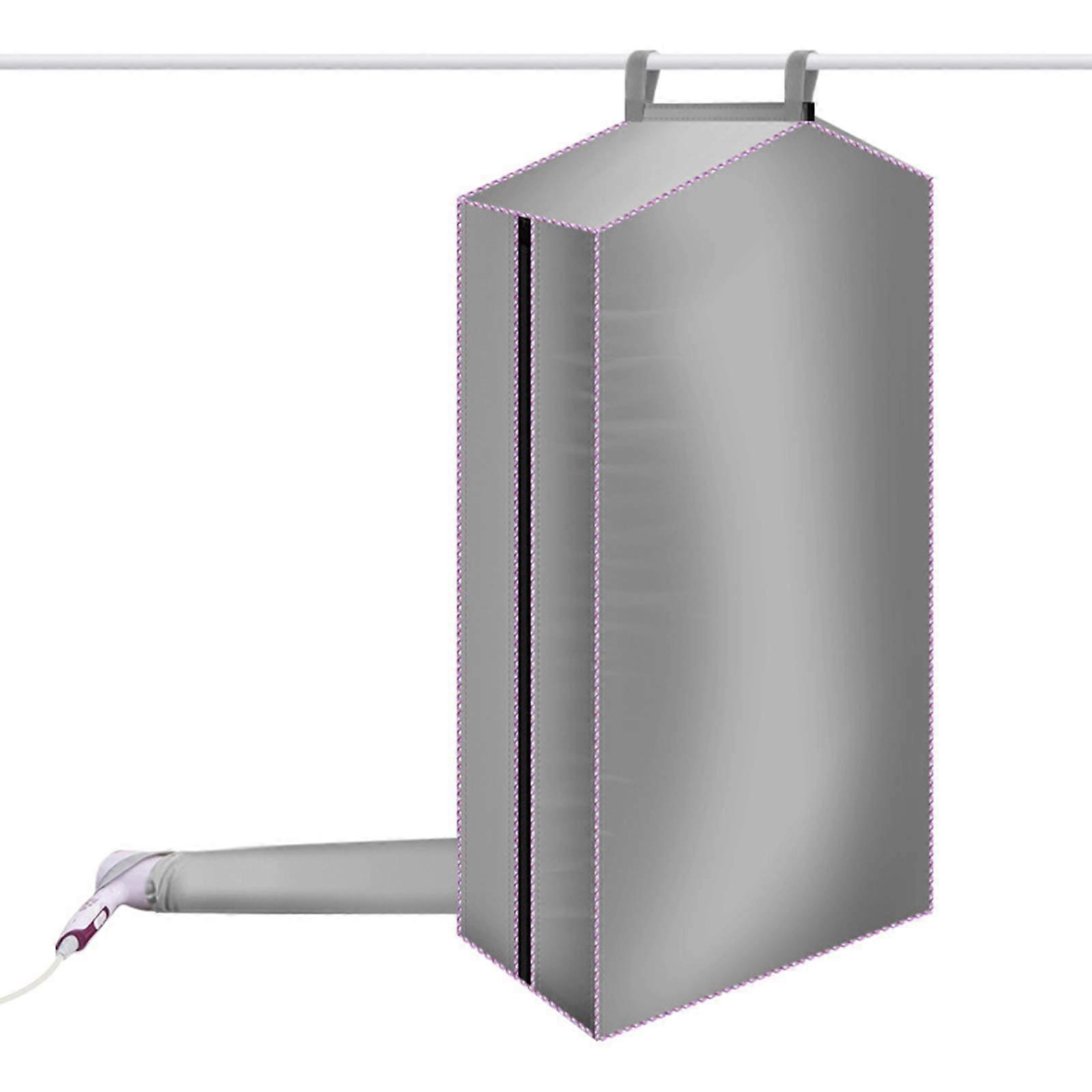 Clothes Dryer,1200W Drying Rack, Folding Dryer with Timer, Gray
