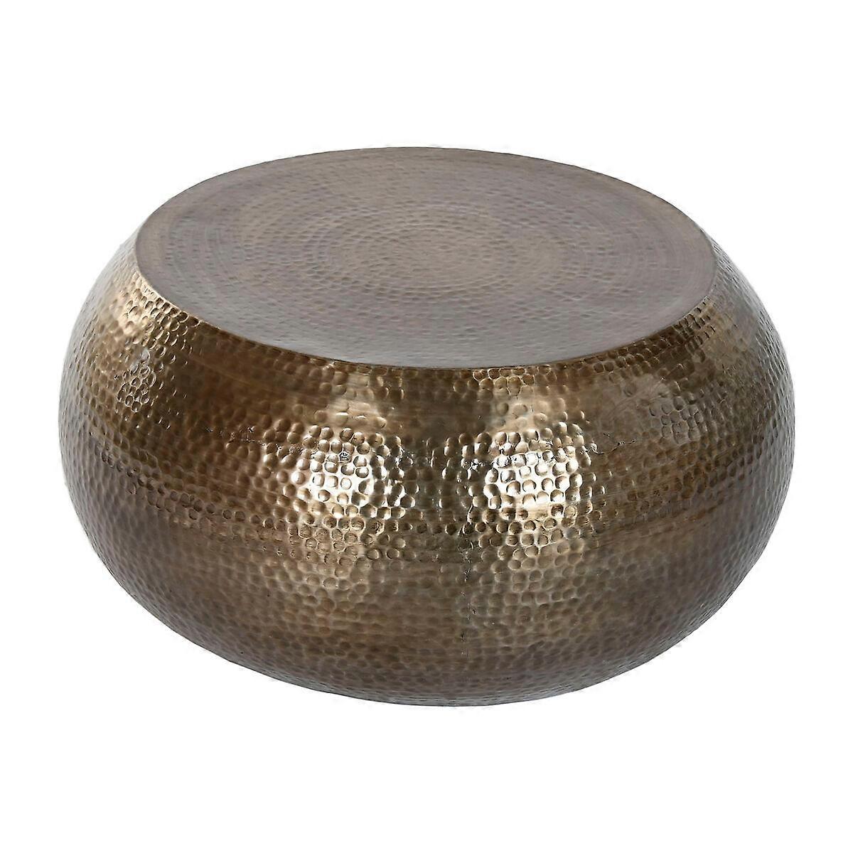 Centre Table Home ESPRIT Golden 60 x 60 x 30 cm