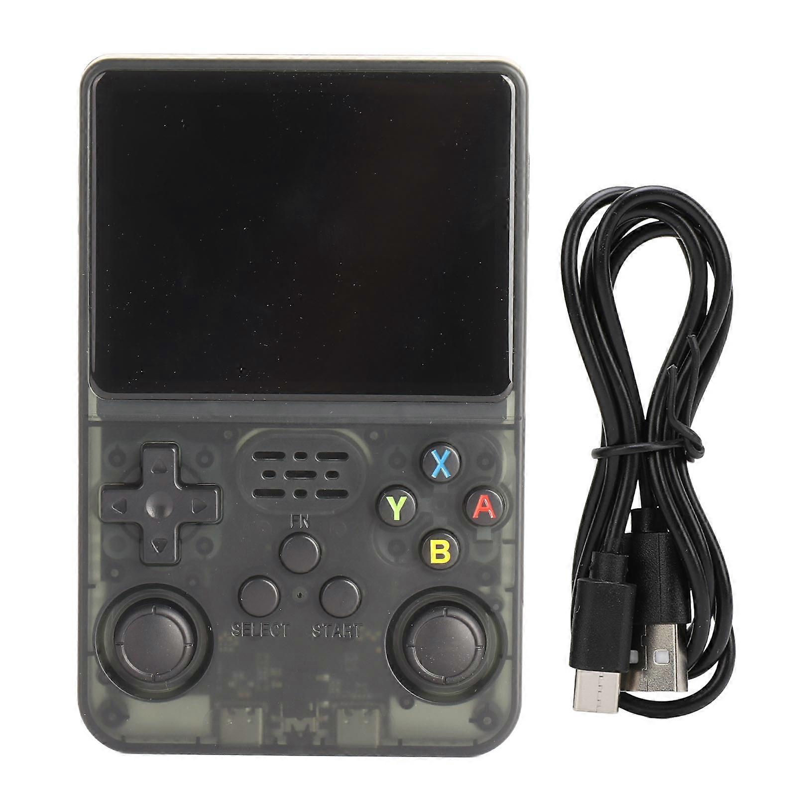 Linux Handheld Retro Game Console with 3.5" IPS Screen, Dual Joysticks, 3500mAh Battery