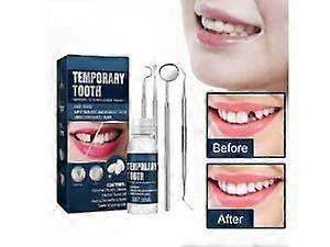 Tooth Repair Kit Fixing The Missing And Broken Tooth, Temporary Teeth Filling Repair Kit Replacements Restore Your Smile
