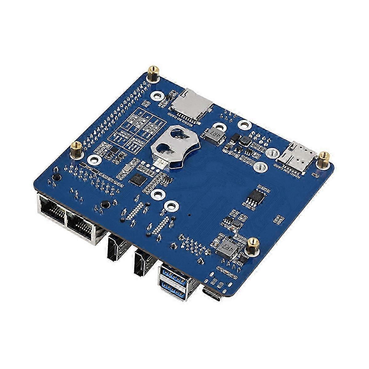 Expanding Board cm4 Dual Gigabit Ethernet Port 5G/4G Expansion Board USB3.0 Iot Expansion Board
