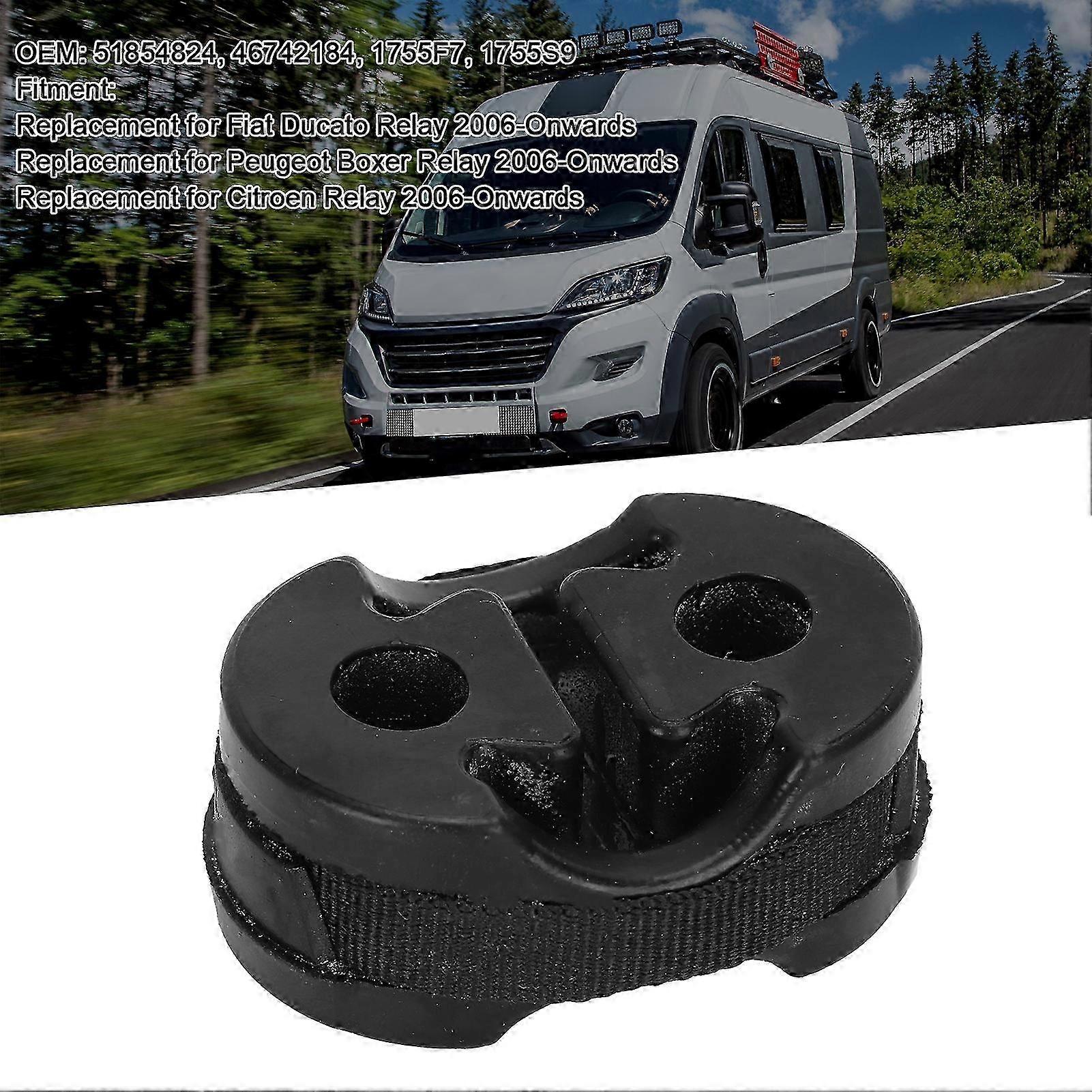 Exhaust Mount Hanger 51854824 1755S9 Repair Replacement Suitable for Certain Brands of Fiat Ducato Relay from 2006 Onwards