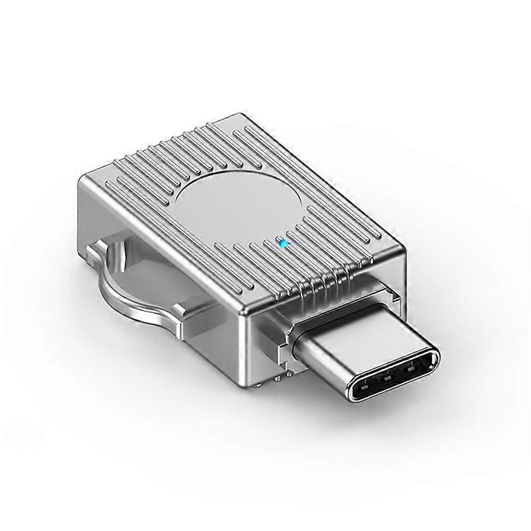 JS-103 USB naar Type-C 3.0 Converter High Speed U Disk Zinklegering OTG-adapter voor laptop computer
