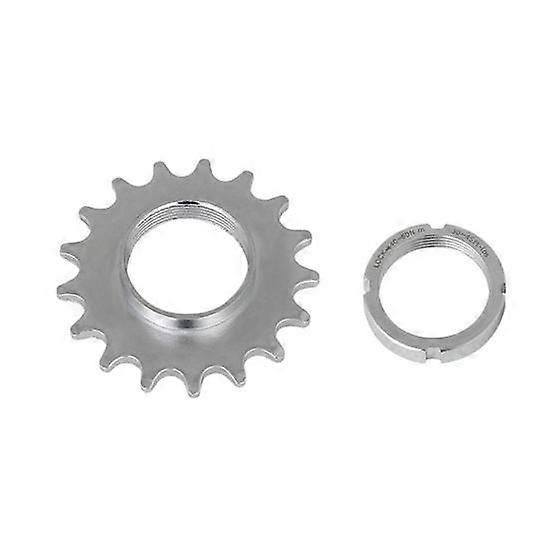 13/14/15/16/17T Practical Electroplated Surface Carbon Steel Bike Fixed Teeth Useful Reliable Flywheel for