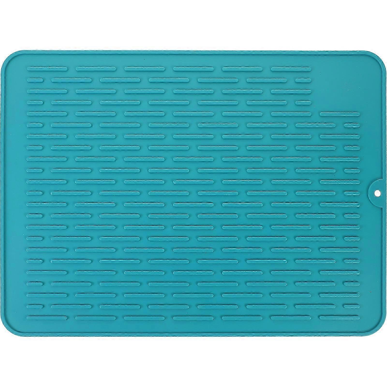 ヨーロピアンスタイルの断熱滑り止めプレースマットコースター40x30cmグリーン