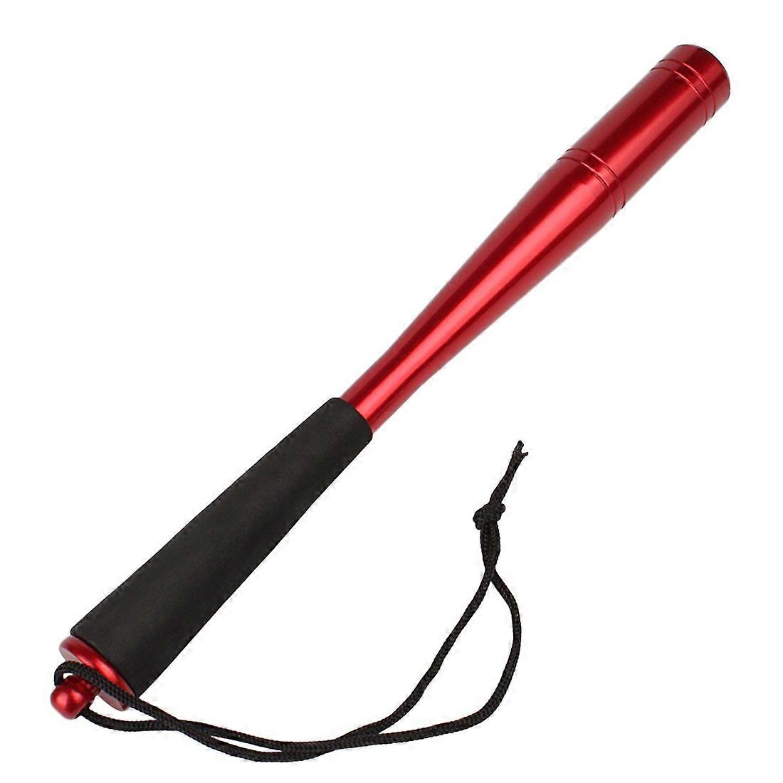 Metal Fly Fishing Foam Handle Fish Whacker Bat Y-QYQ-01 Red 24 Inch Durable Fishing Tool for Catch and Release