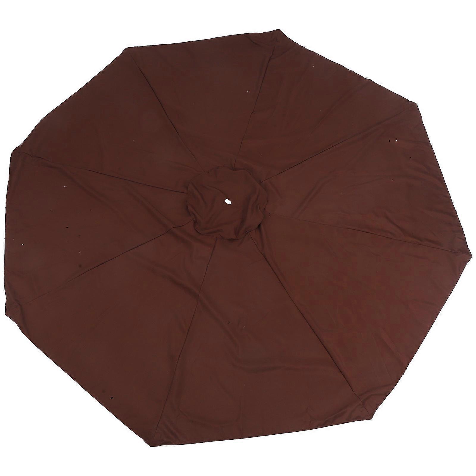 Umbrella Canopy For Replacement Patio Umbrella Canopy For Beach Use Polyester Fabrics 270.00X270.00X0.10CM Sun Protection 1Set
