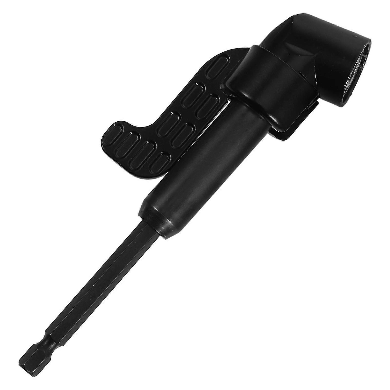 Right Angle Drill Adapter Quick Connect Socket Extension for Electric Drills, 105 Degree Angled Design for Tight Spaces, Ideal for DIY and Mechanical