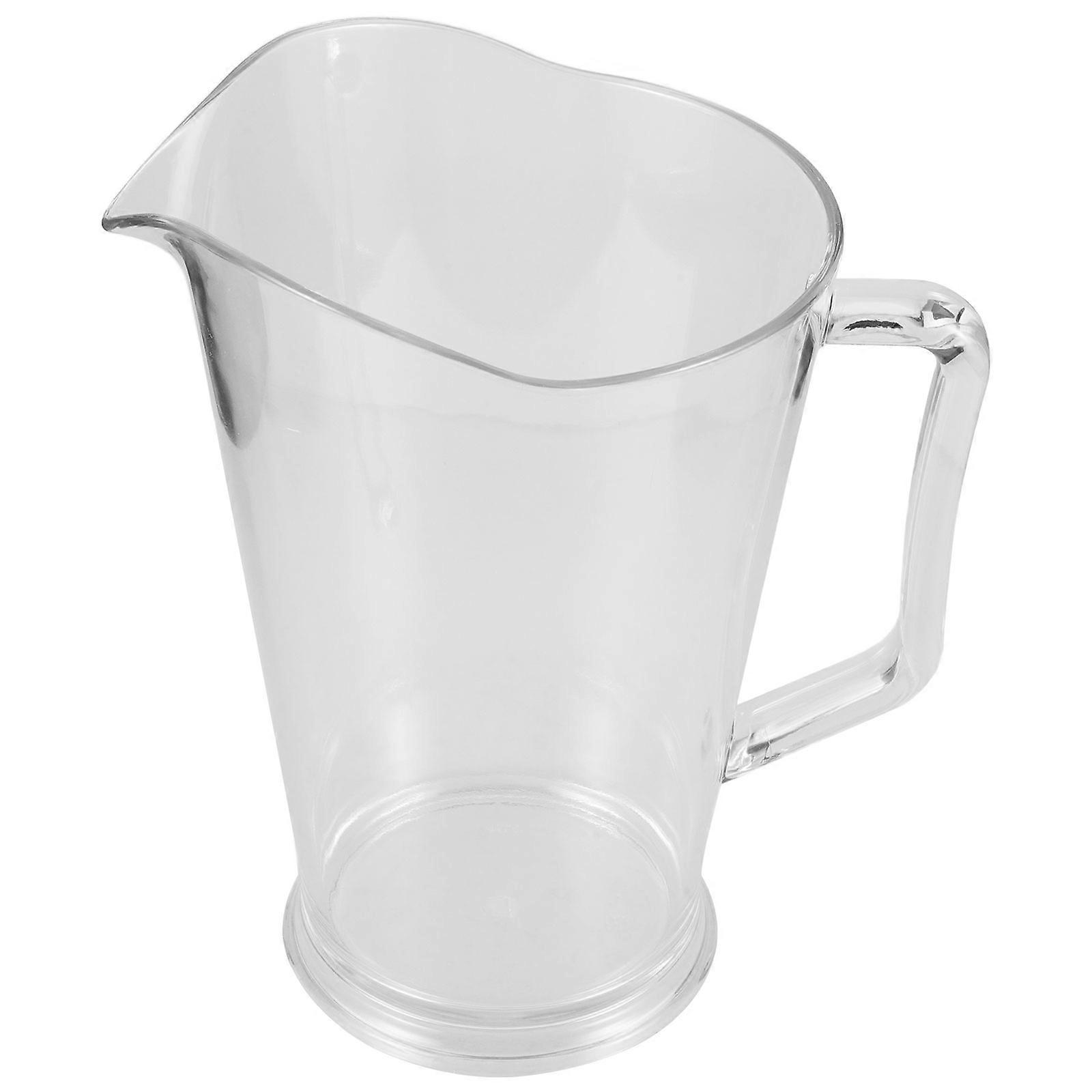 Decanter For Beverage Serving Bistro Style Cold Water Jug 1300ml 1Pcs