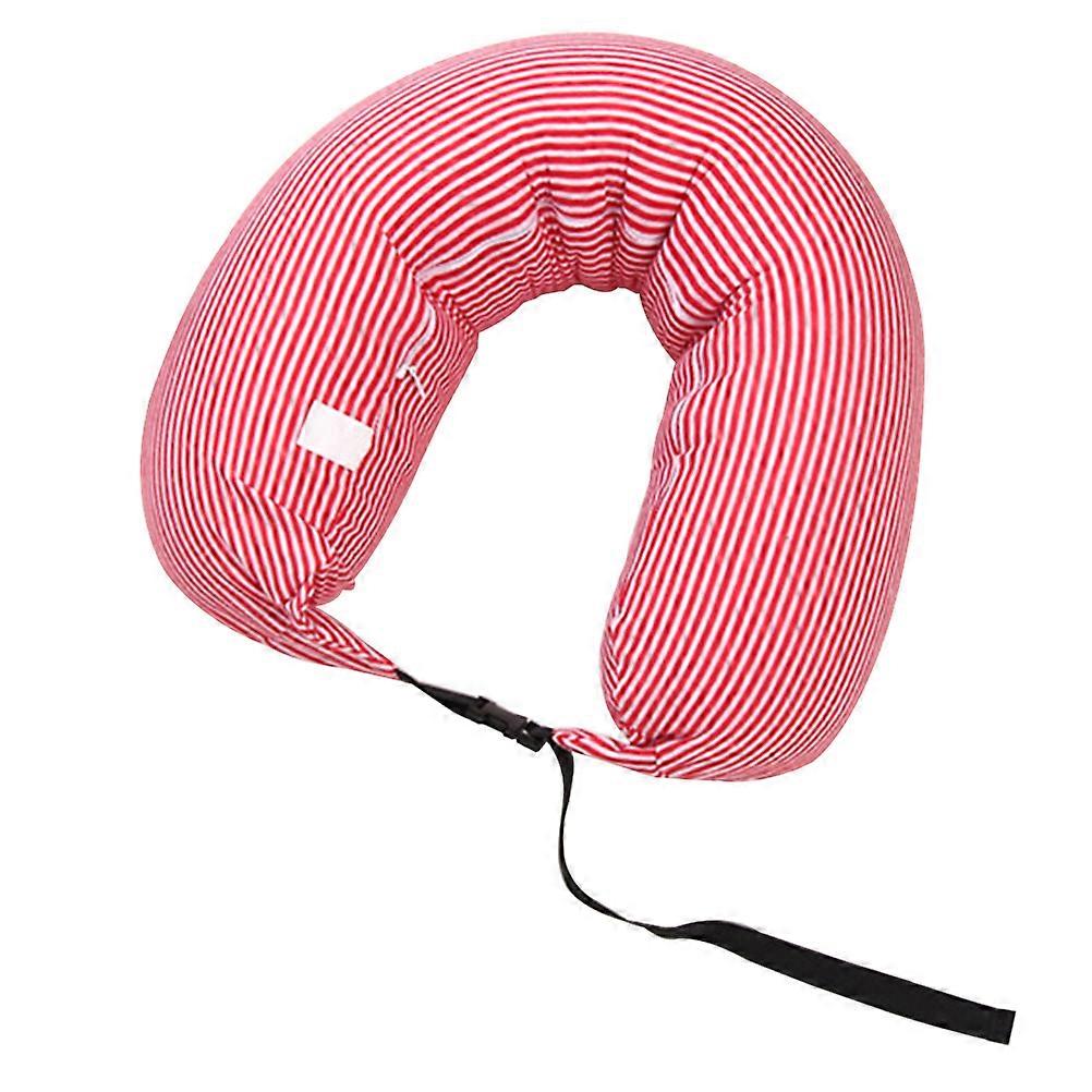 Neck Pillow For Sleeping Cervical U-Shaped Pink 76x14x10cm 1Pcs