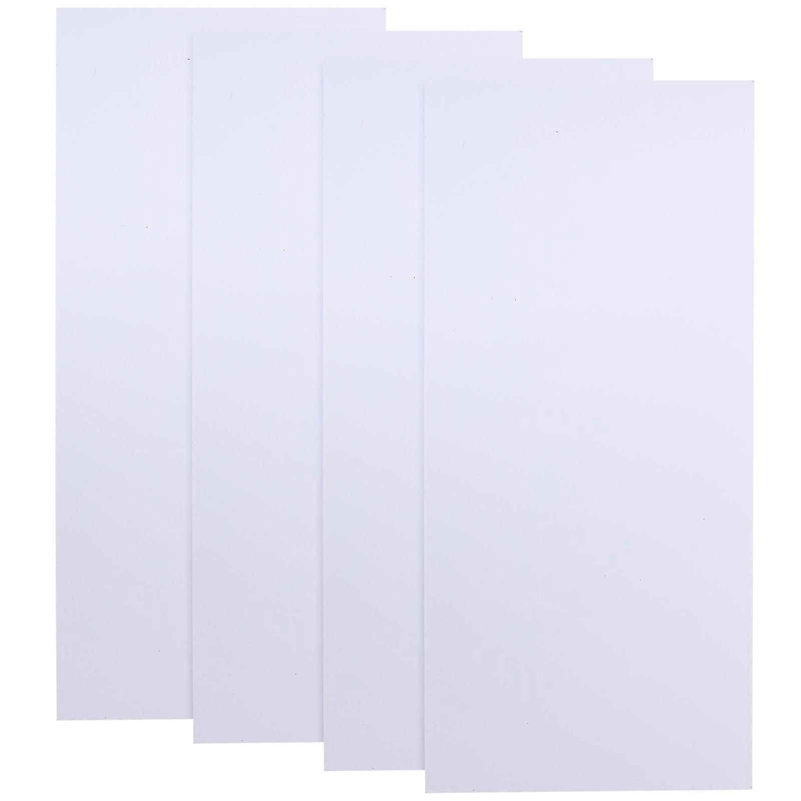 Floor Vent Cover Home Office Ventilation Protector 30.5X14X0.1CM Rectangular Shape 4Pcs