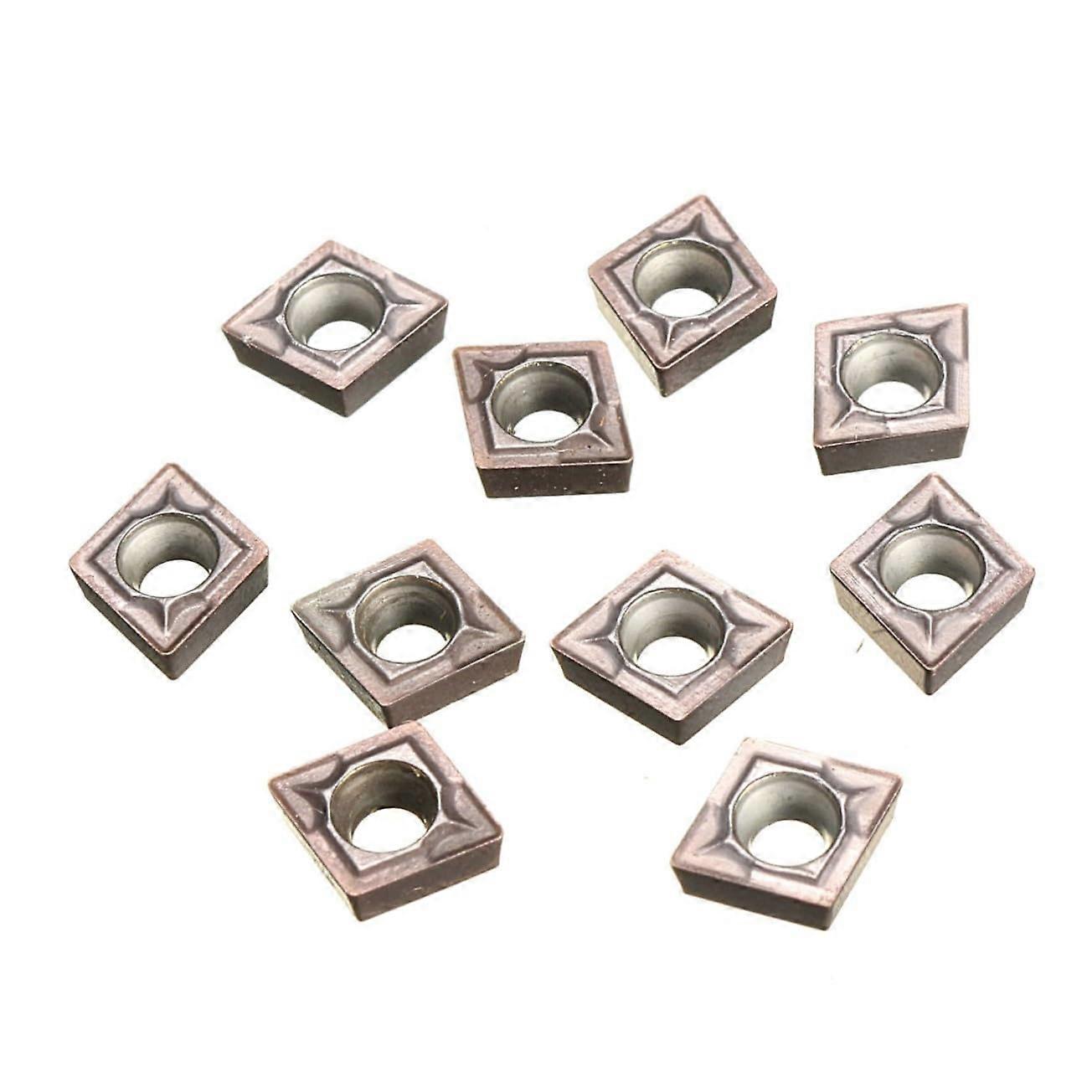 Ccmt Metal-Ceramic Indexable Cutting Inserts 10 Pieces for High Toughness Precision Metal Machining and Material Processing