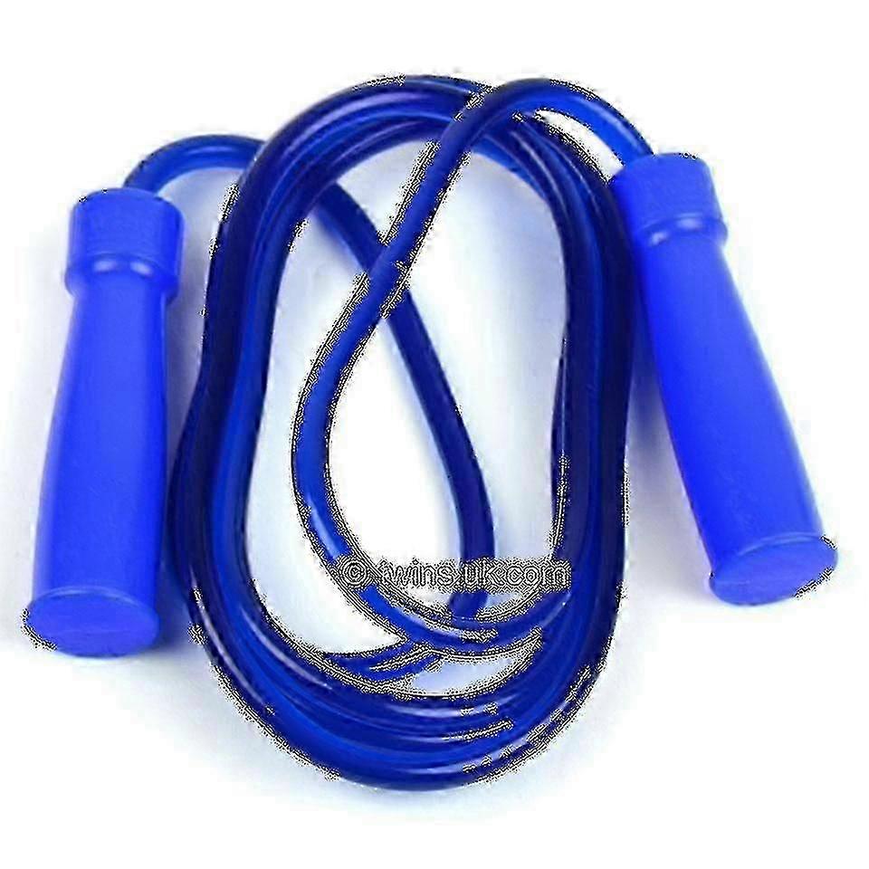 Rolamento de borracha pesada azul pulando corda