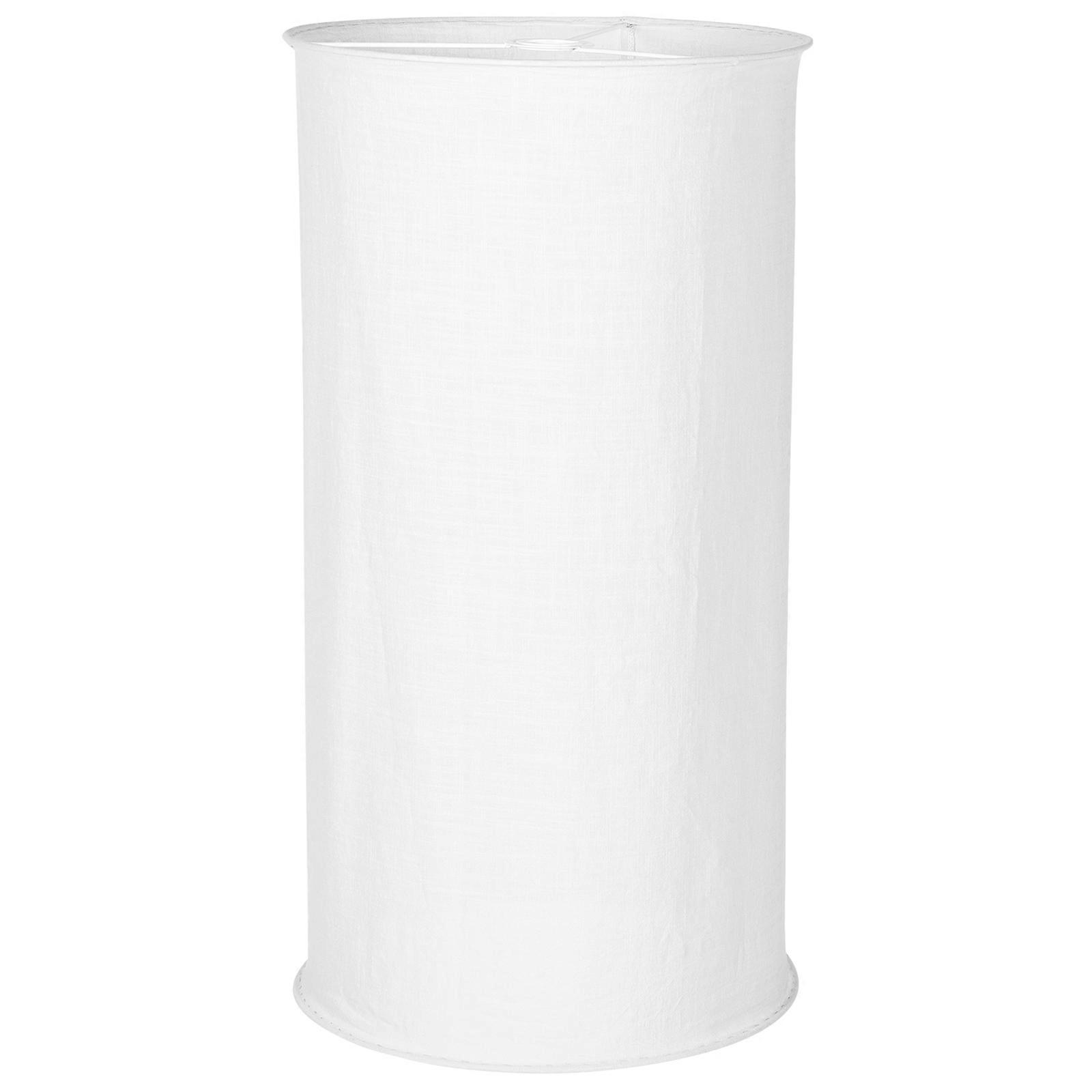 Elegant Minimalist White Cloth Lampshade for Chandelier and Table Lamps, Easy Clip On Design for Home Decoration