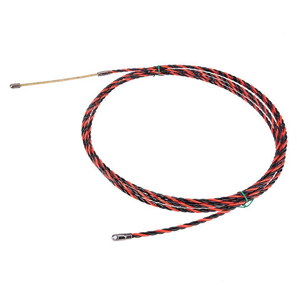 Electrical Wire Pulling Tool Electrician Threading Device Floor Conduit 10m Steel 1Set