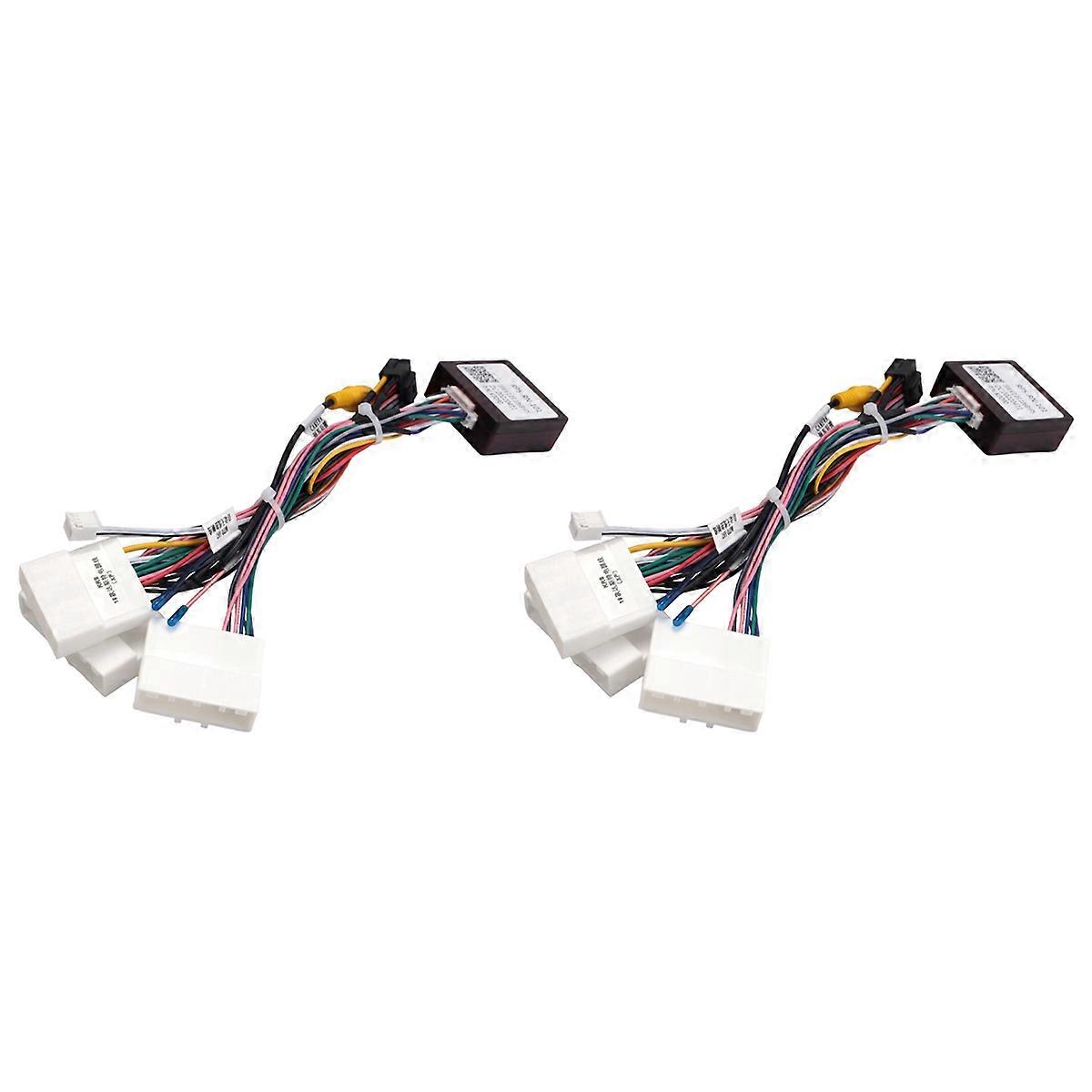 Car Android Stereo 16PIN Power Wiring Harness Cable Adapter