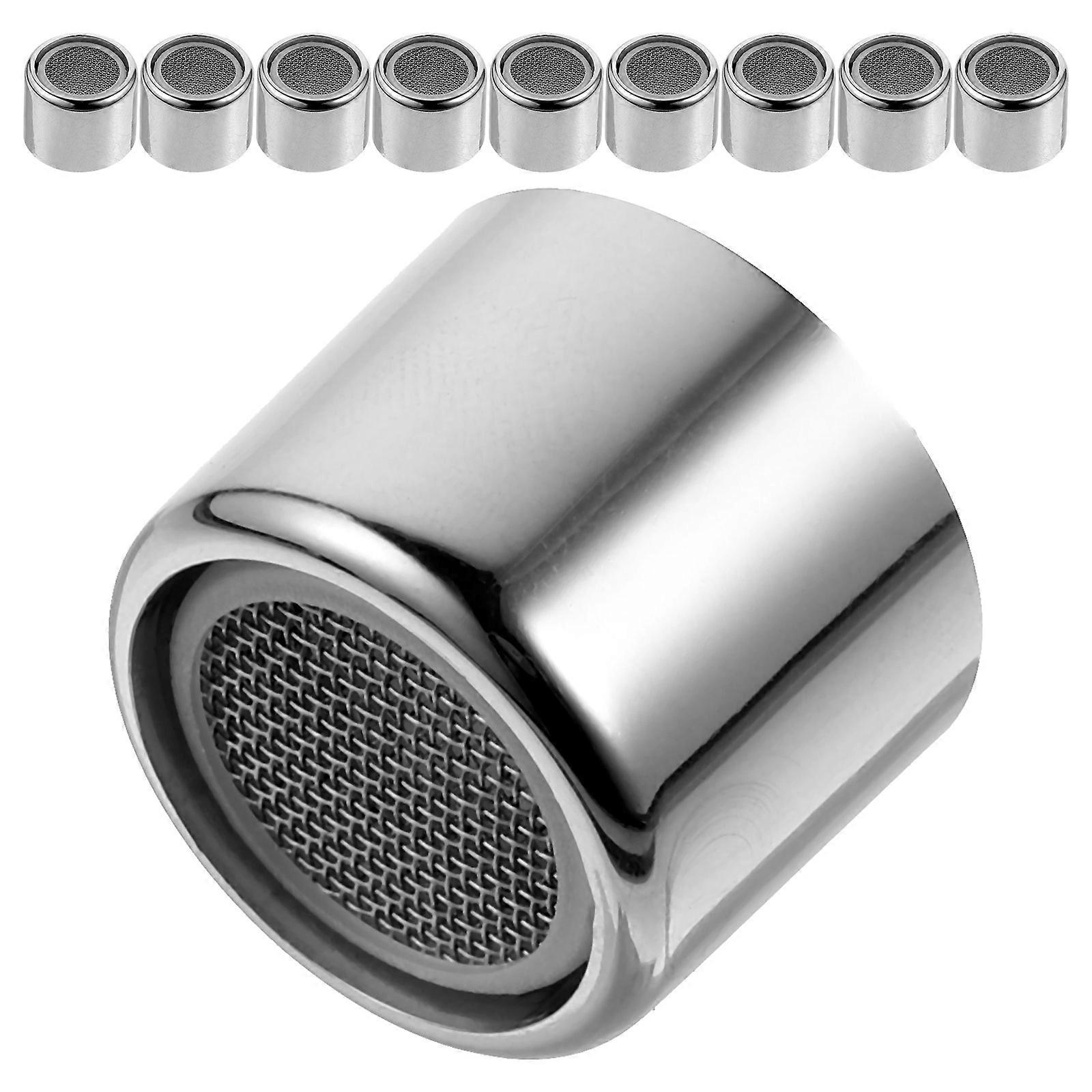 Replacement Aerator Parts Increase Spray Speed Silver 10Pack