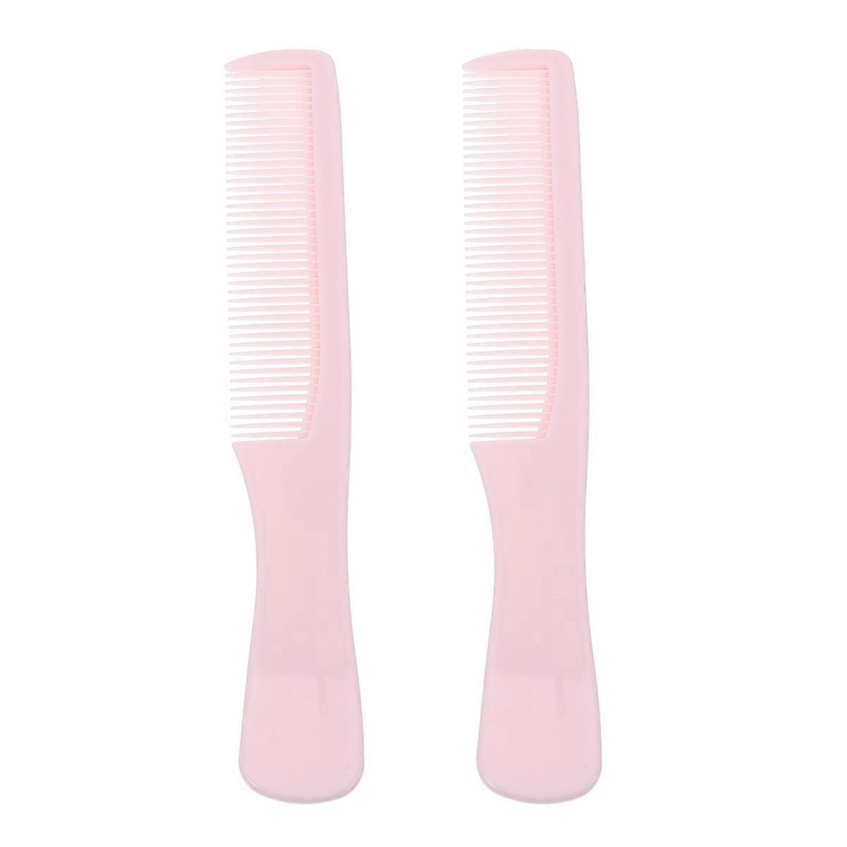 Static Fine Tooth Hair Comb Set (2pcs) Styling Tool for All Hair Types, Comfortable Hairdressing Experience for Women