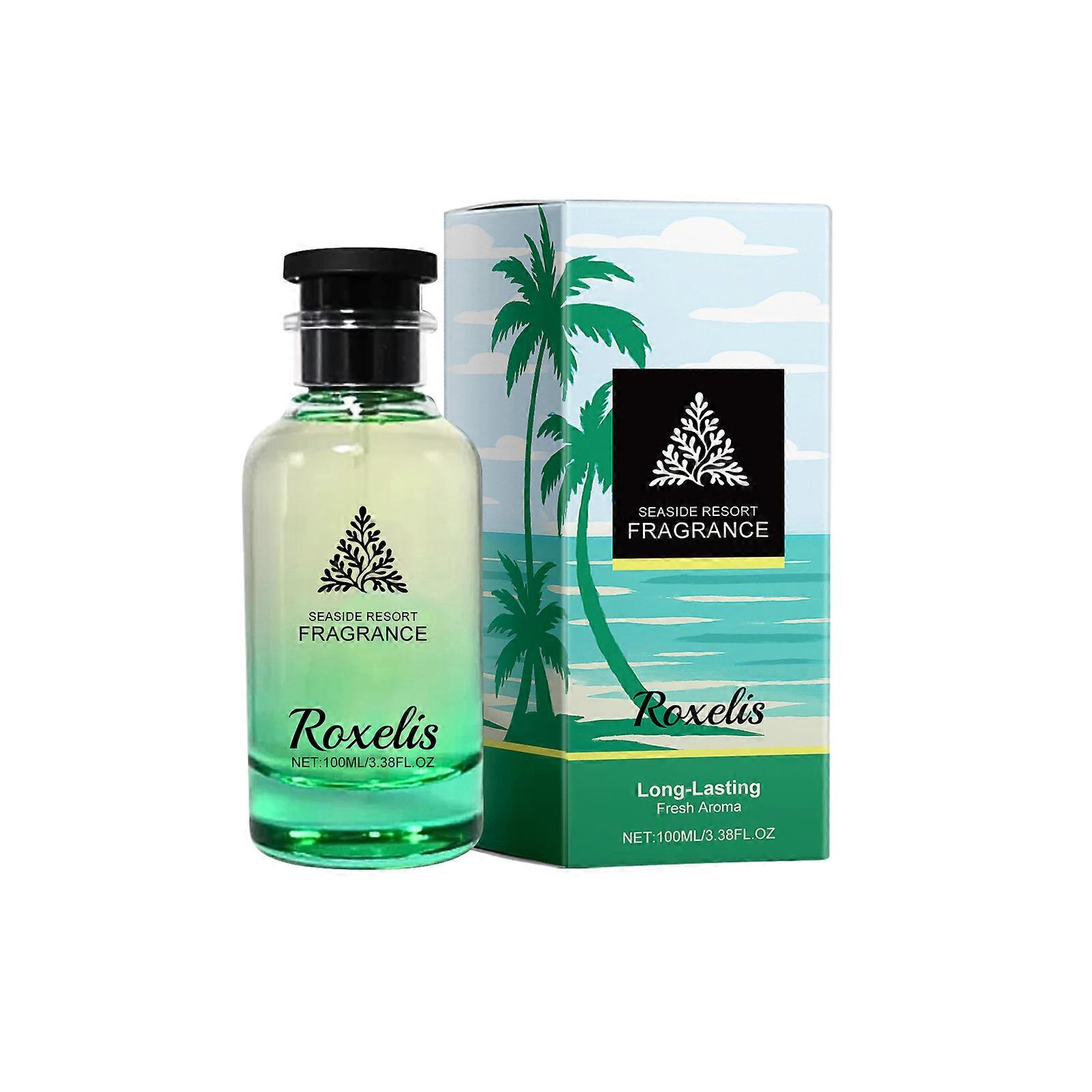 3pcs Roxelis Seaside Vacation Fragrance With Layers Of Charm Is A Portable Daily Perfume Long-Lasting Light Natural