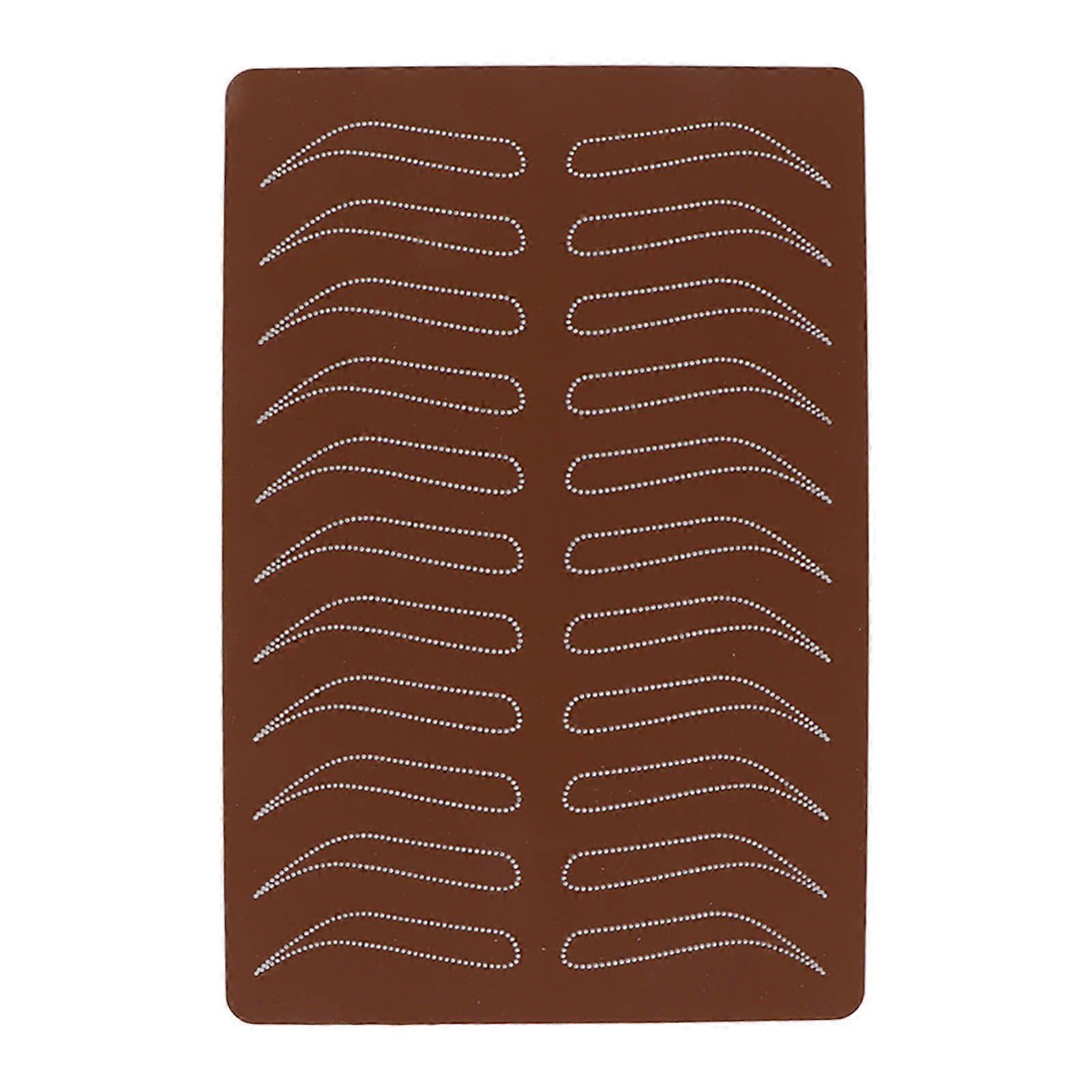 2025 Latest Model Tattoo Eyebrow Practice Skin Double Sided Multifunctional Th...