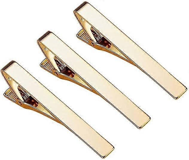 3-pakning slipsklips, slips for menn, slips for menn, tilbehør