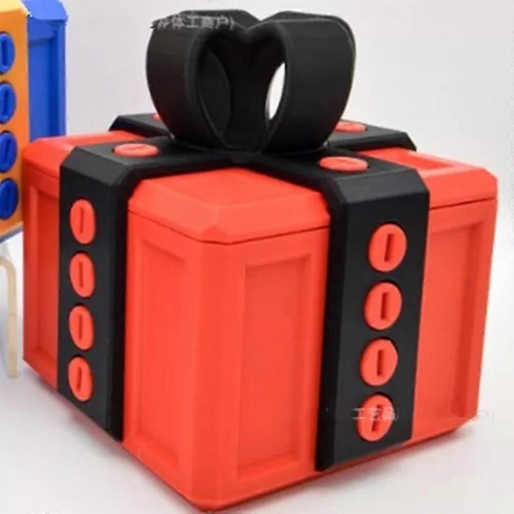 3D Annoying Gift Box with Screws, Annoying Gift Box with Twist Storage