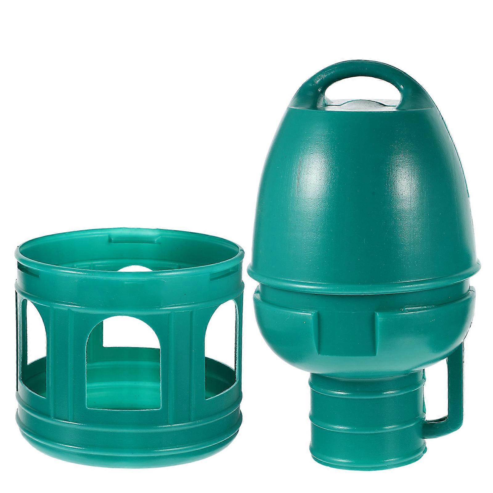 Pigeon Water Dispenser, Portable Bird Feeder Tool, Durable Plastic Design for Household Use, Convenient Water Container for Busy Pet Owners