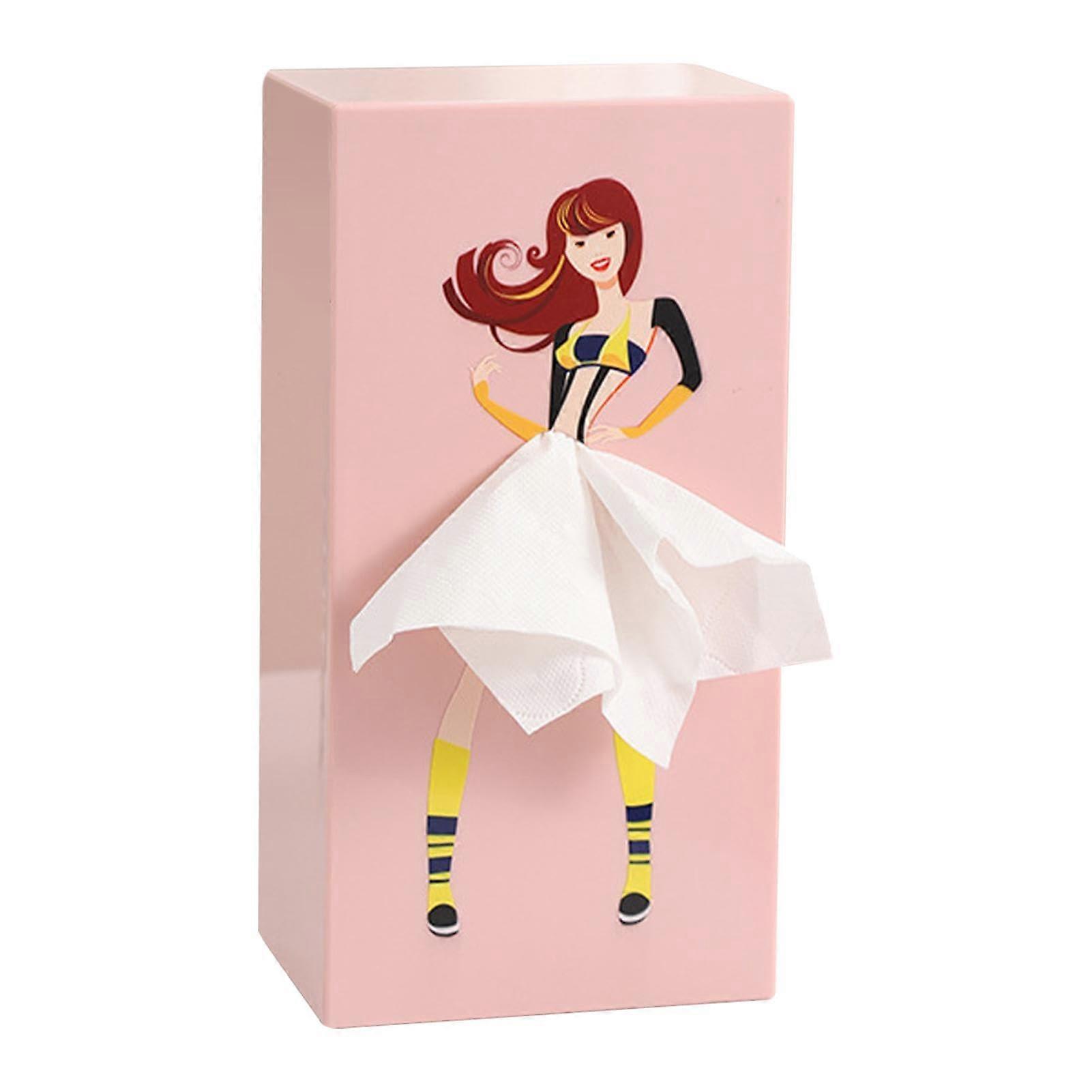 Tissue Box Cover, Decorative Tissue Holder with Lid, Multi-Functional Design for Bedroom, Office, Bathroom, Creative Style