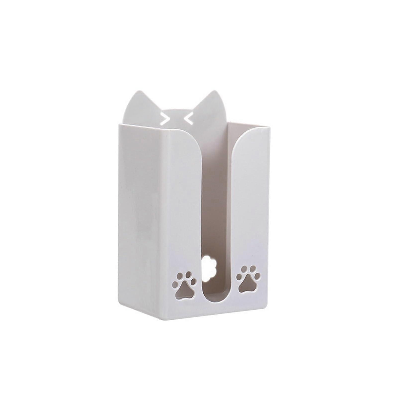 Cosmetic Tissue Box Cute WallMounted Paper Holder (Color: 2)