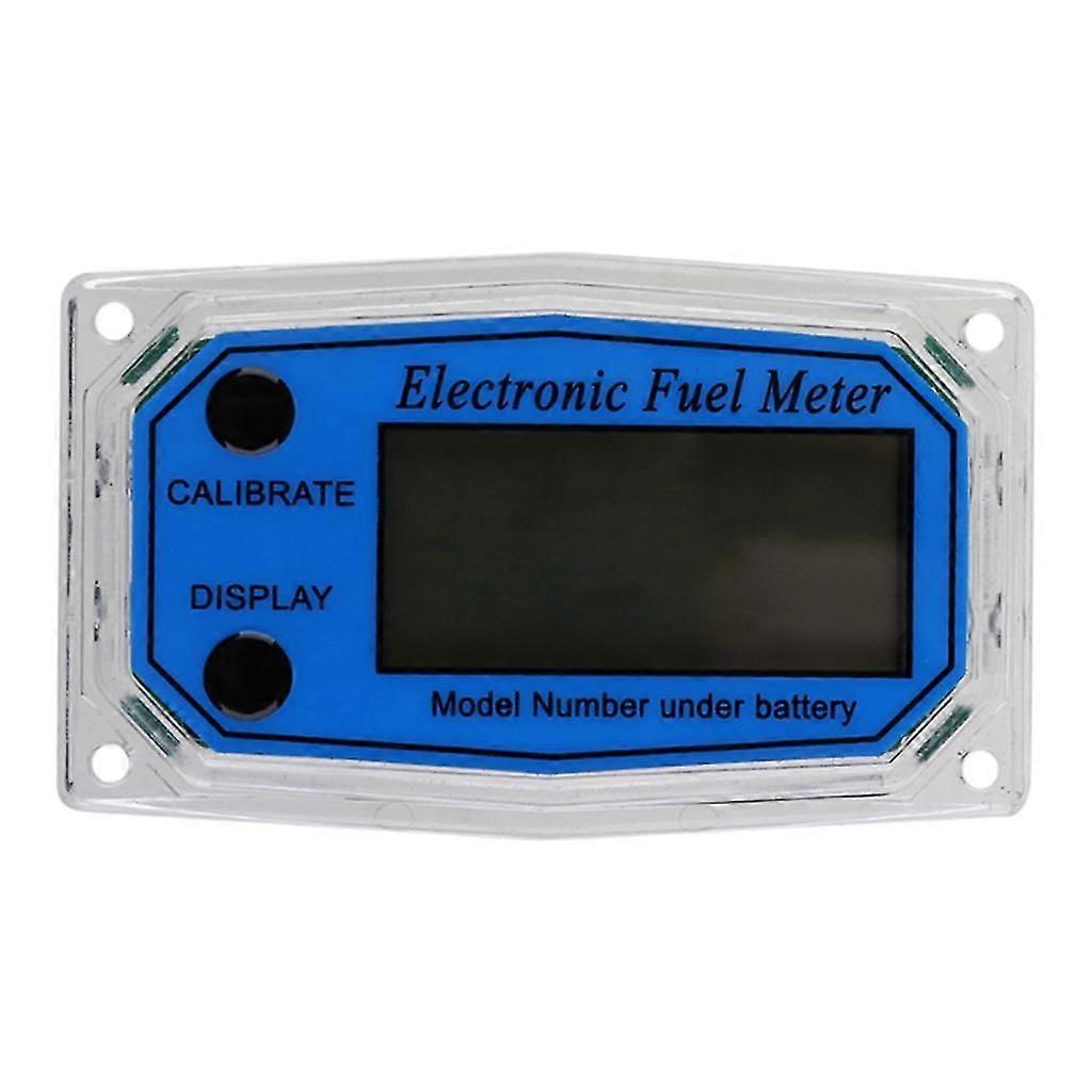 Fuel Meter Gas Fuel Oil Flowmeter Lcd Gasoline Kerosene Meter Display Chip