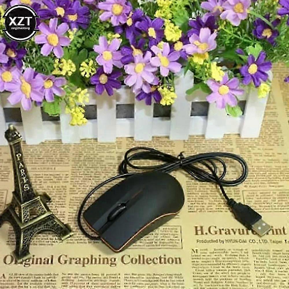 Mini souris optique filaire USB 3D pour ordinateurs portables PC Adapté à certaines marques