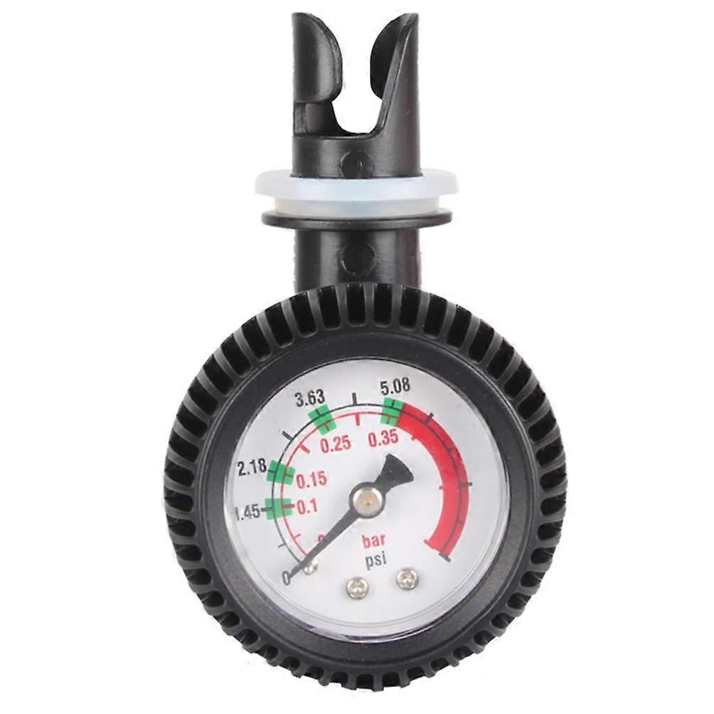 Dinghy Pressure Gauge With Air Thermometer And Valve Connection For Kayaks Dinghies Rafts