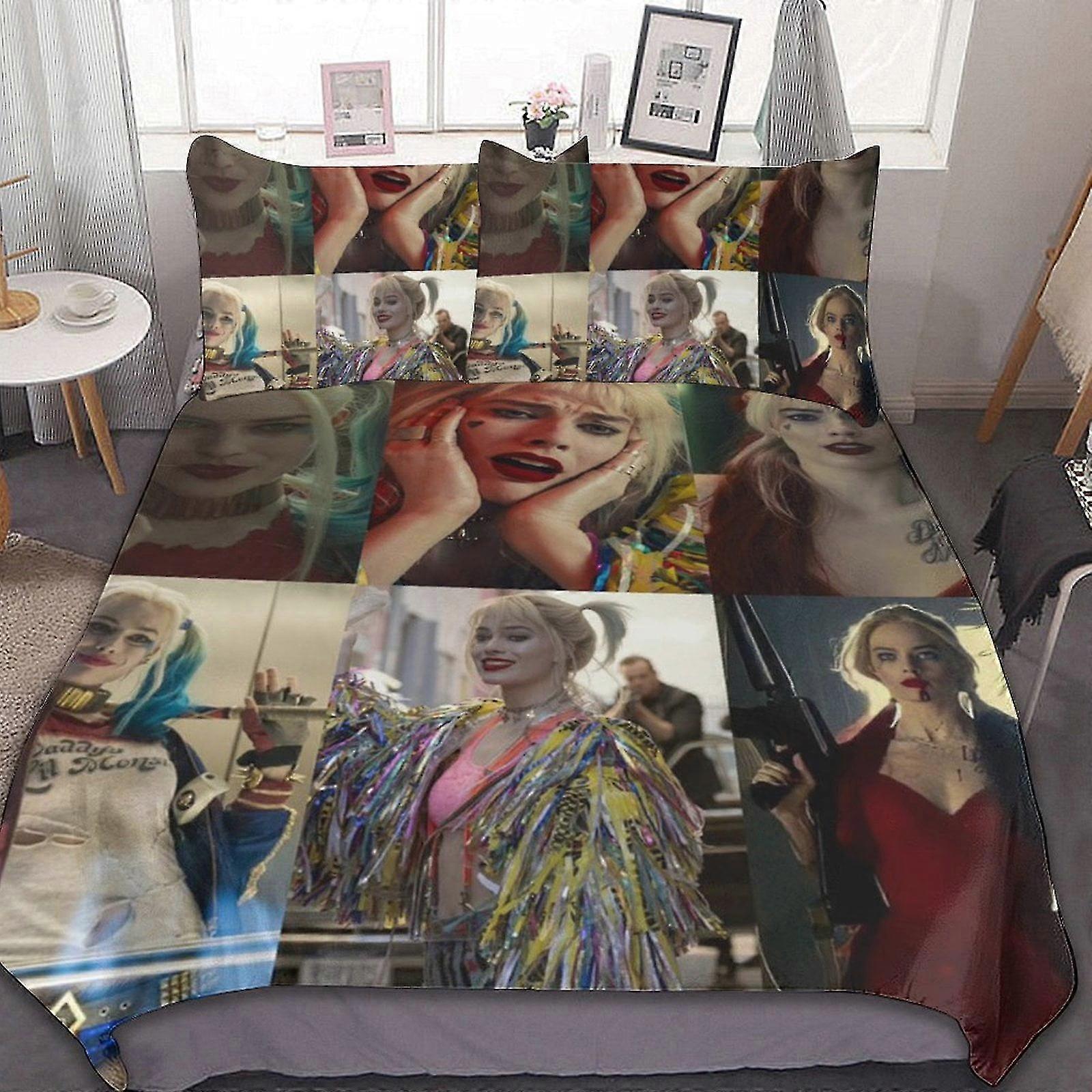 Conjuntos de cama de 3 peças para uma determinada marca Conjuntos de edredom macio e confortável Decoração de quarto Presentes com 1 capa de edredom 2 fronhas