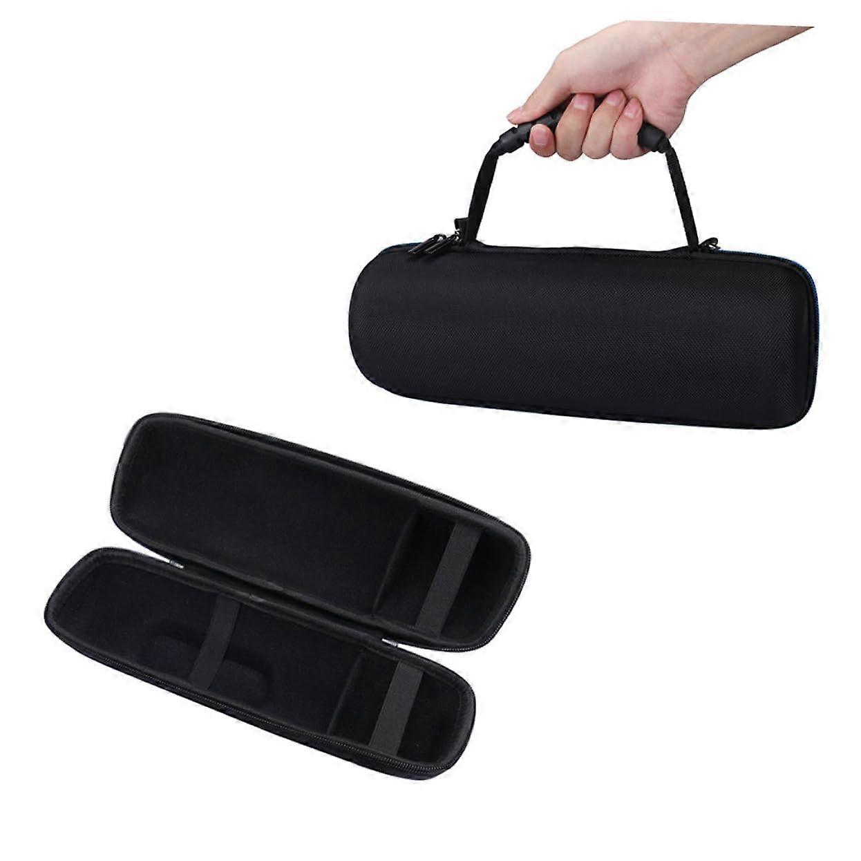 Eva speaker bag with detachable shoulder strap for Charge, protects your devices from scratches and splashes for travel and storage, black.