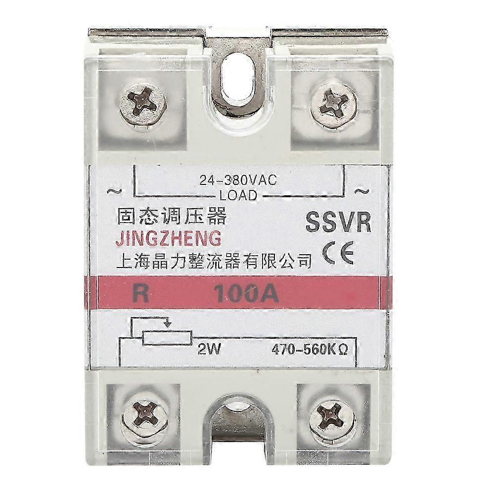 Solid-State Voltage Regulator Single Phase Relay Module Low Frequency SSVR-100 VA